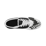 Men's Aries Monochrome Print Canvas Low Top Shoes