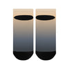 Men's Blue-Peach Gradient Print Anklet Socks