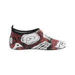 Men's Woody Doodle Print Canvas Barefoot Shoes