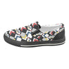 Men's Clashing Cubes Geometrical Print Slip-on Canvas Shoes