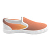 Buy Women Big Size Orange Solids Print Canvas Slip-on Shoes at TFS