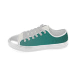 Buy Women Big Size Bottle Green Solids Print Canvas Low Top Shoes at TFS