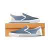 Men's Gradient Grey Solids print Slip-on Canvas Shoes