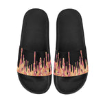 Men's Drizzling Paint Splatter Print Sliders Sandal