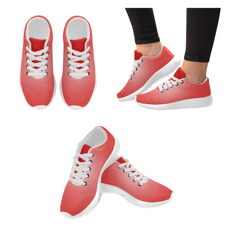 Buy Kids's Red Solids Print Canvas Sneakers at TFS