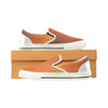 Buy Women's Orange Solids Print Canvas Slip-on Shoes at TFS