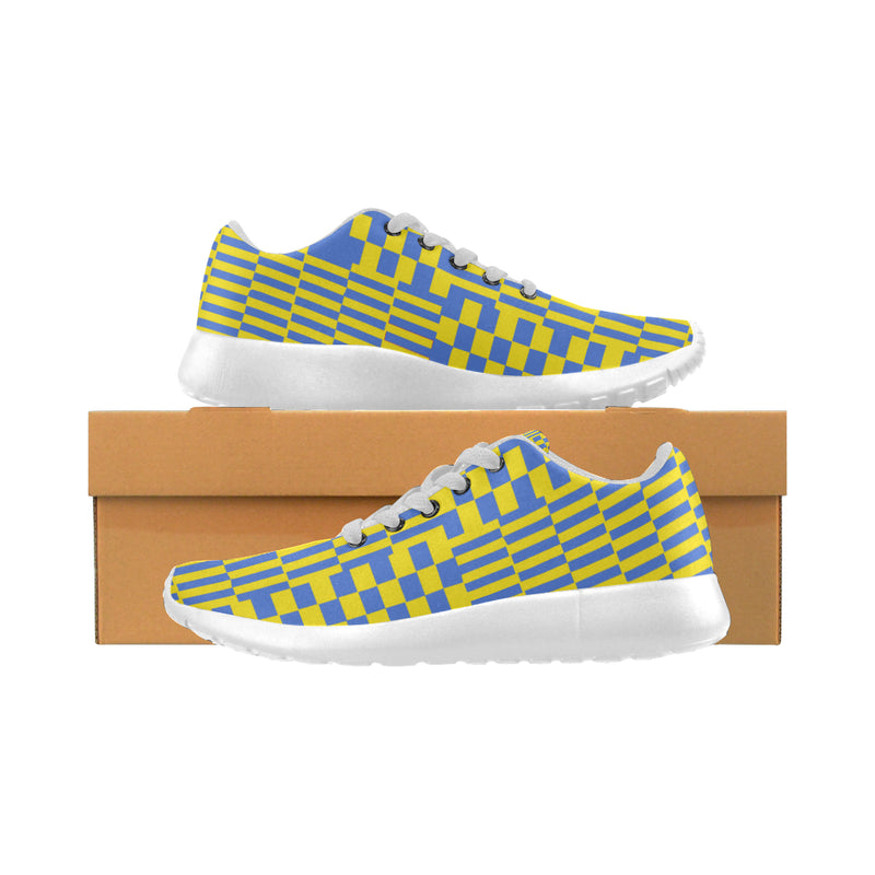 Buy Kids's Checkers Print Canvas Sneakers at TFS