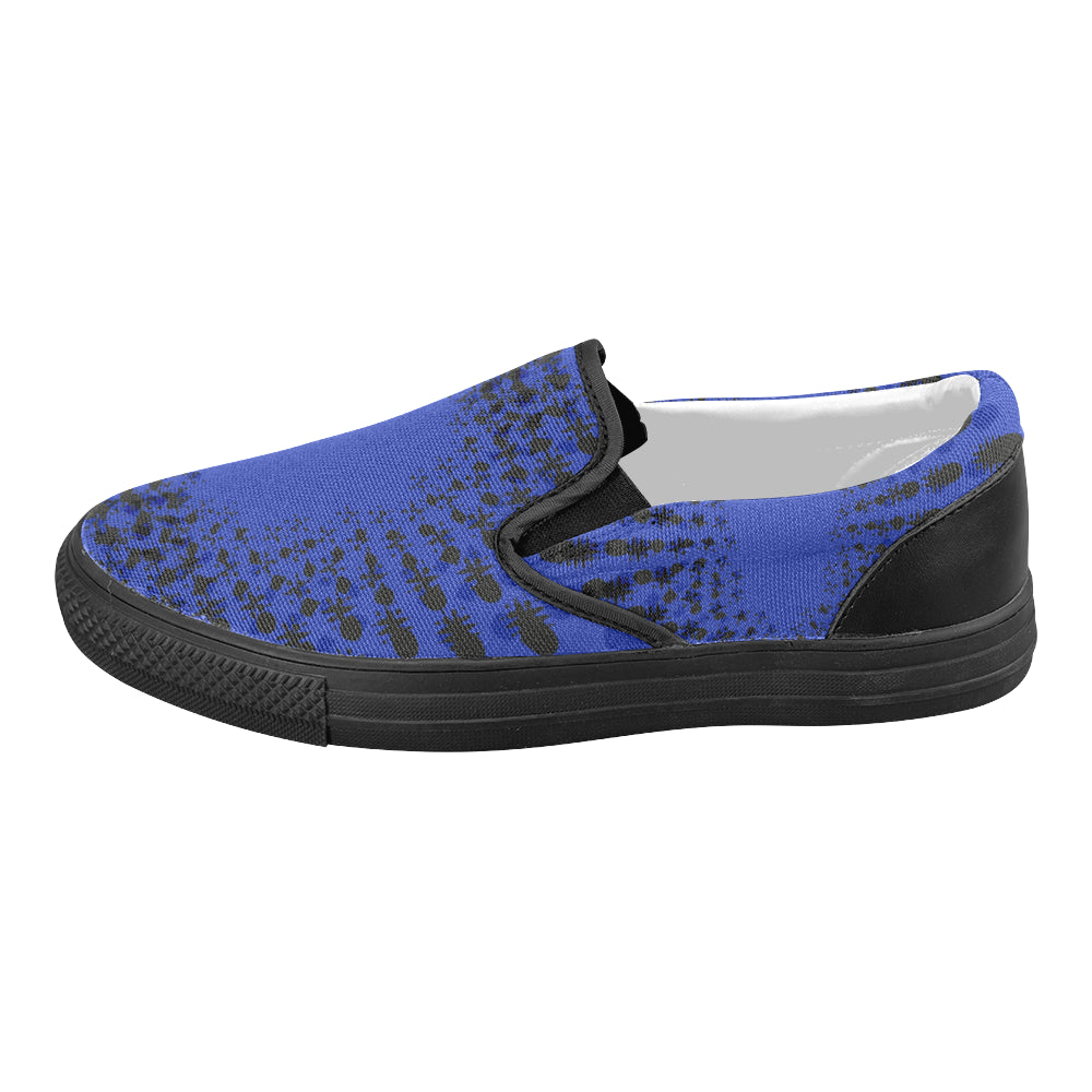 Women's Trippy Casual Print Canvas Slip-on Shoes